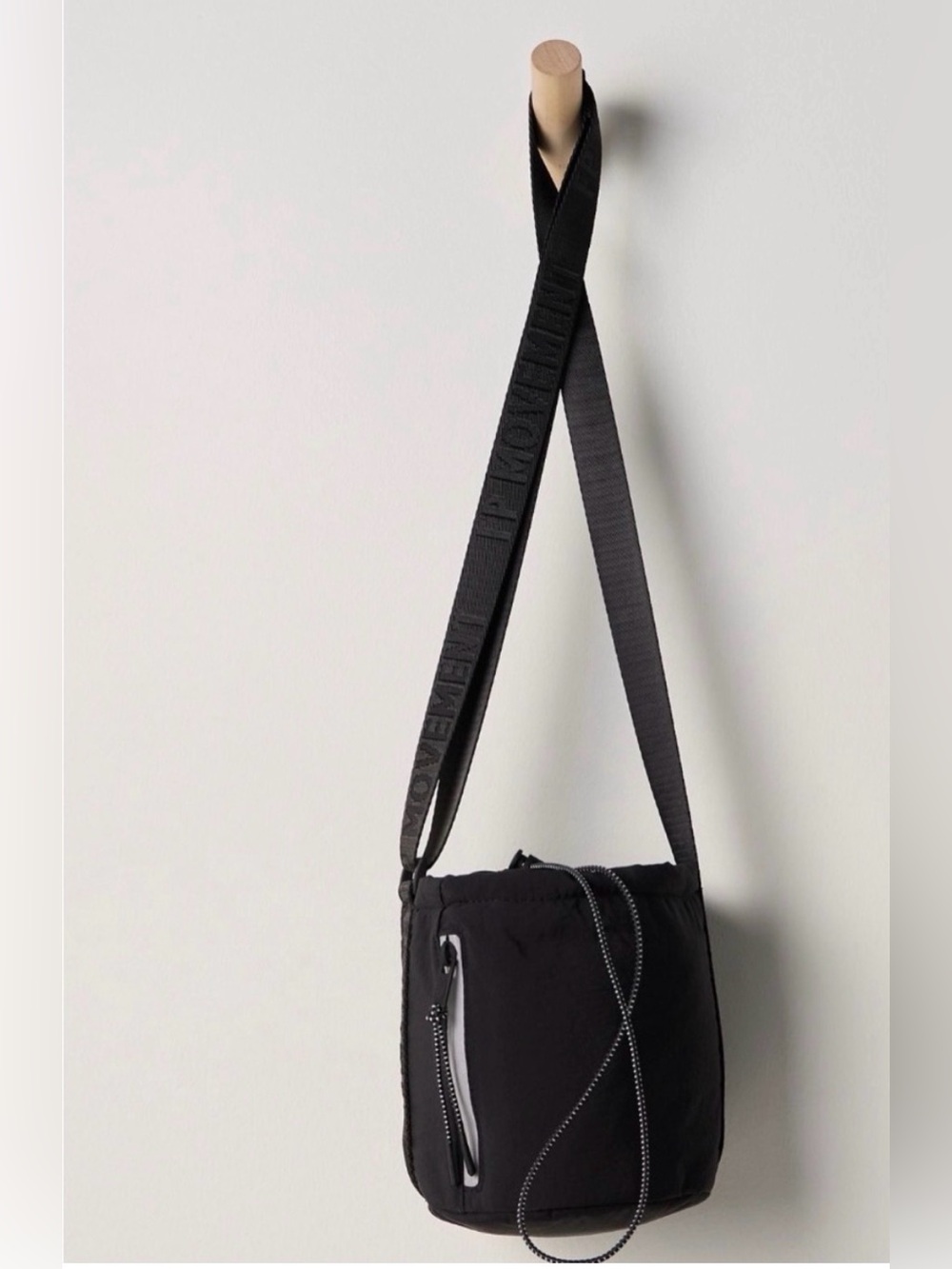 Free people Dusk To Dawn Quencher Sling Bag. NWT. Black